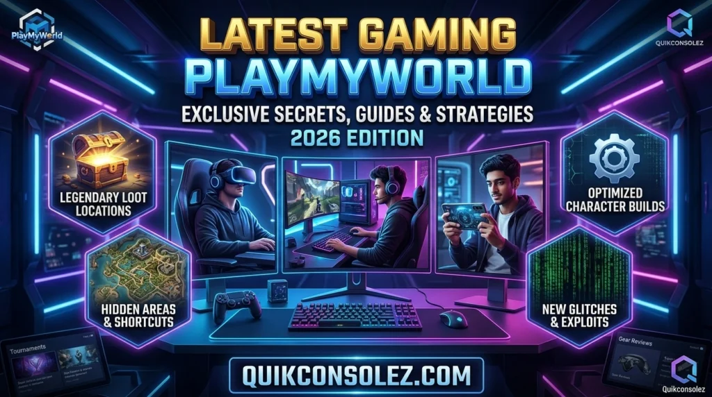 Latest Gaming PlayMyWorld