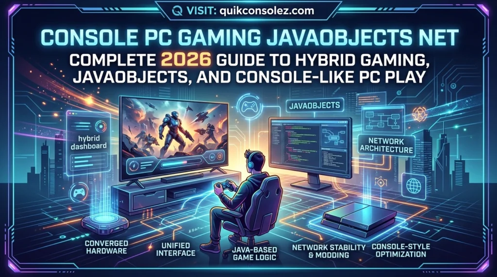 Console PC Gaming JavaObjects Net