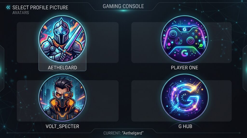 Gaming Console Profile Pics