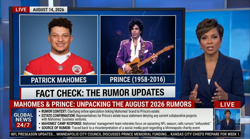 Prince and Patrick Mahomes